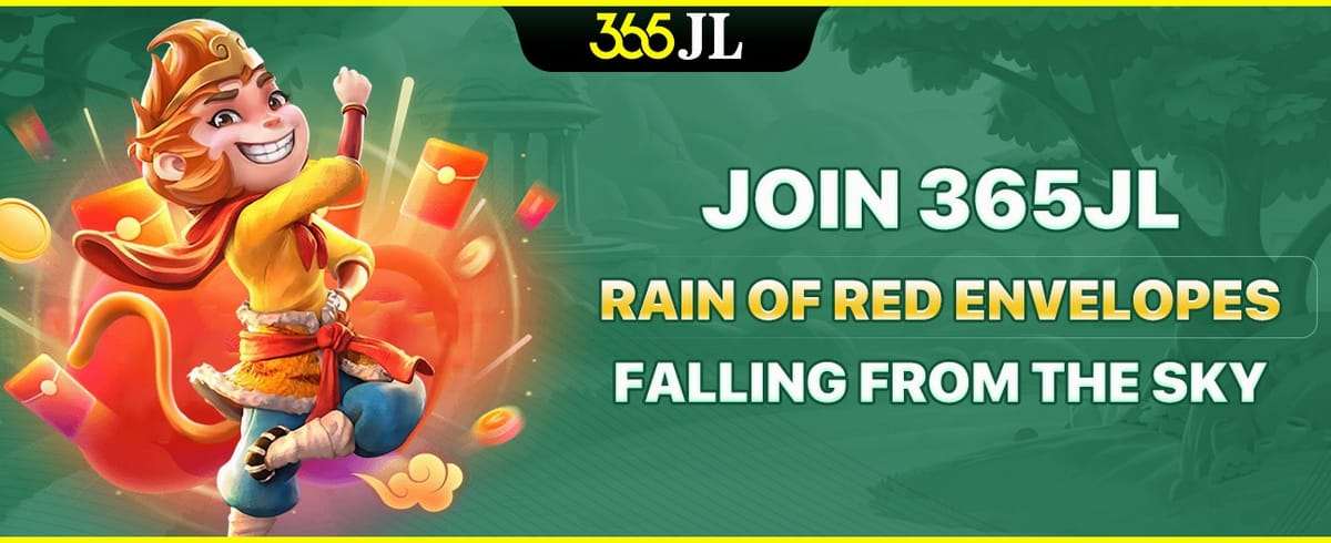 Join 365JL Rain of red envelopes Falling from the sky